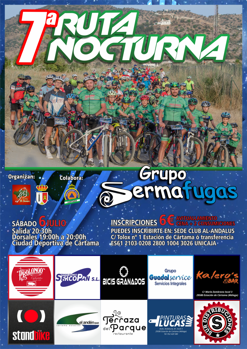 Ruta Nocturna Ciclista Cártama