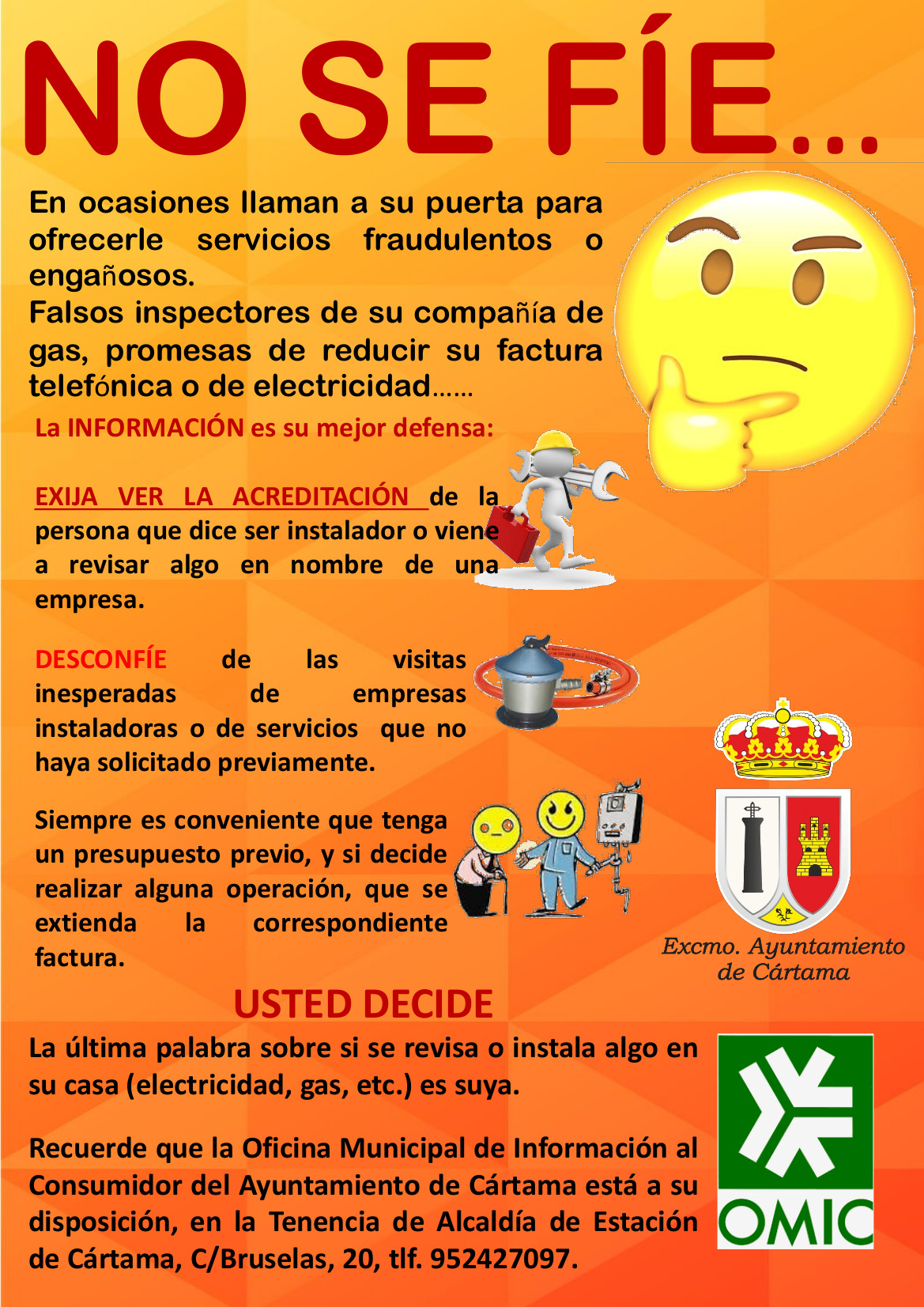 Aviso fraude Cártama