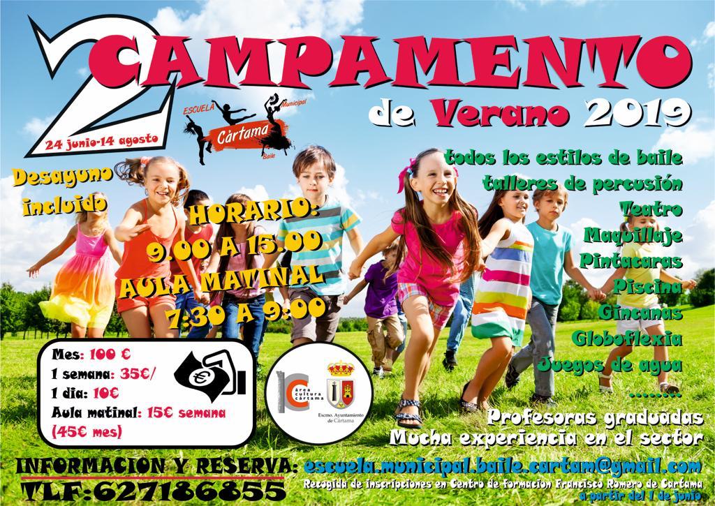 Campamento Verano Escuela Música Cártama 2019